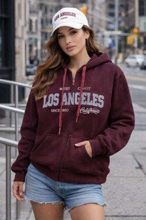 BUZO LOS ANGELES, MORADO