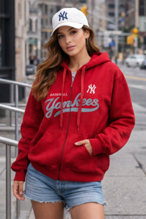BUZO YANKEE, ROJO