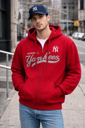 BUZO YANKEE, ROJO