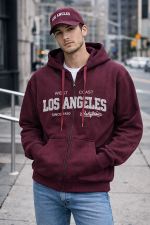 BUZO LOS ANGELES, MORADO