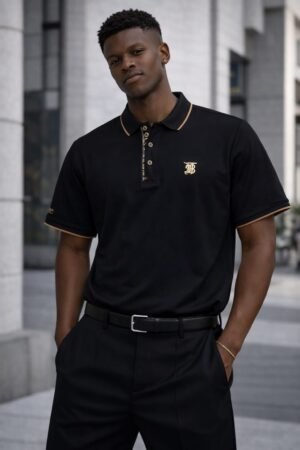 PIQUET BURBERRY NEGRO