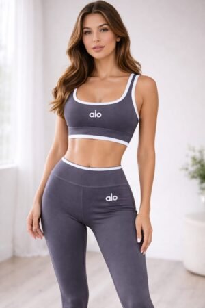 CONJUNTO TOP, GRIS